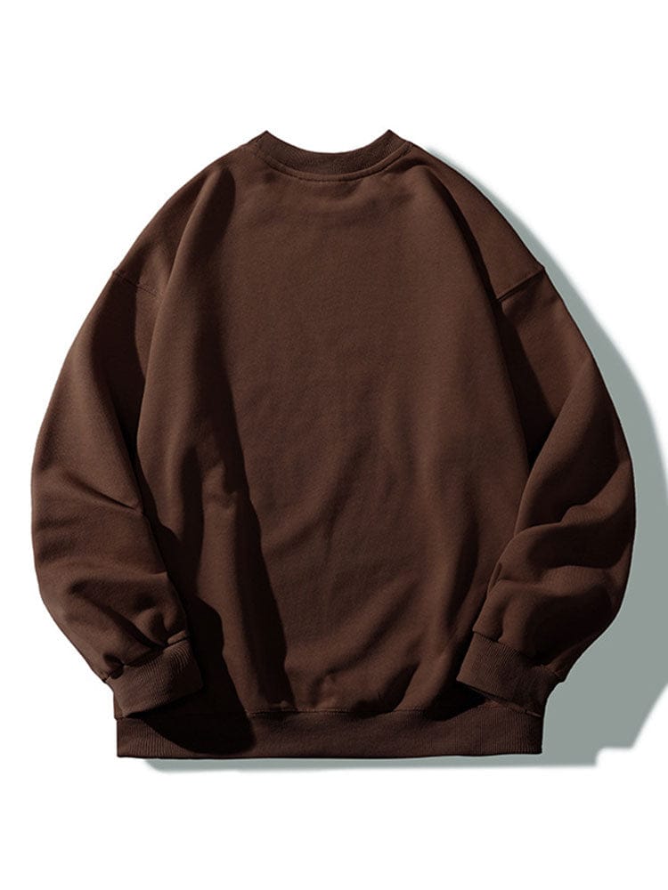 Velira Sweatshirts Los Andželo spauda atsipalaidavęs džemperis