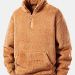 Velira Sweatshirts Peru / S Ketvirčio užtrauktuku Teddy megztinis