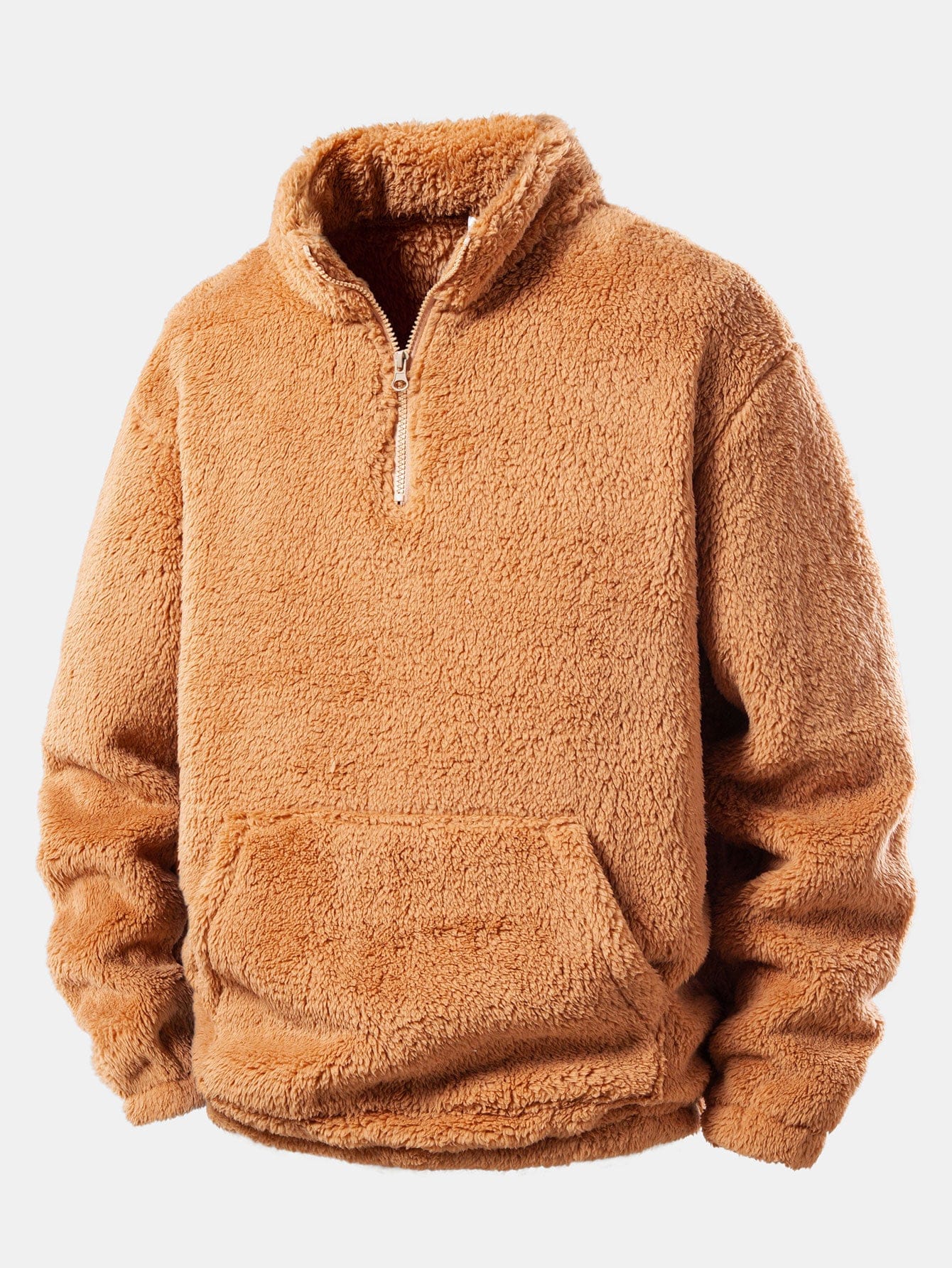 Velira Sweatshirts Peru / S Ketvirčio užtrauktuku Teddy megztinis