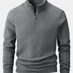 Velira Sweatshirts pilka / XS Ketvirčio užtrauktuko fliso džemperis
