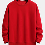 Velira Sweatshirts raudona / XS Pagrindinė Atsipalaidavusi Fit Mikina