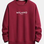 Velira Sweatshirts raudonmedžio / XS Milano spaudinys laisvas prigludimas megztinis