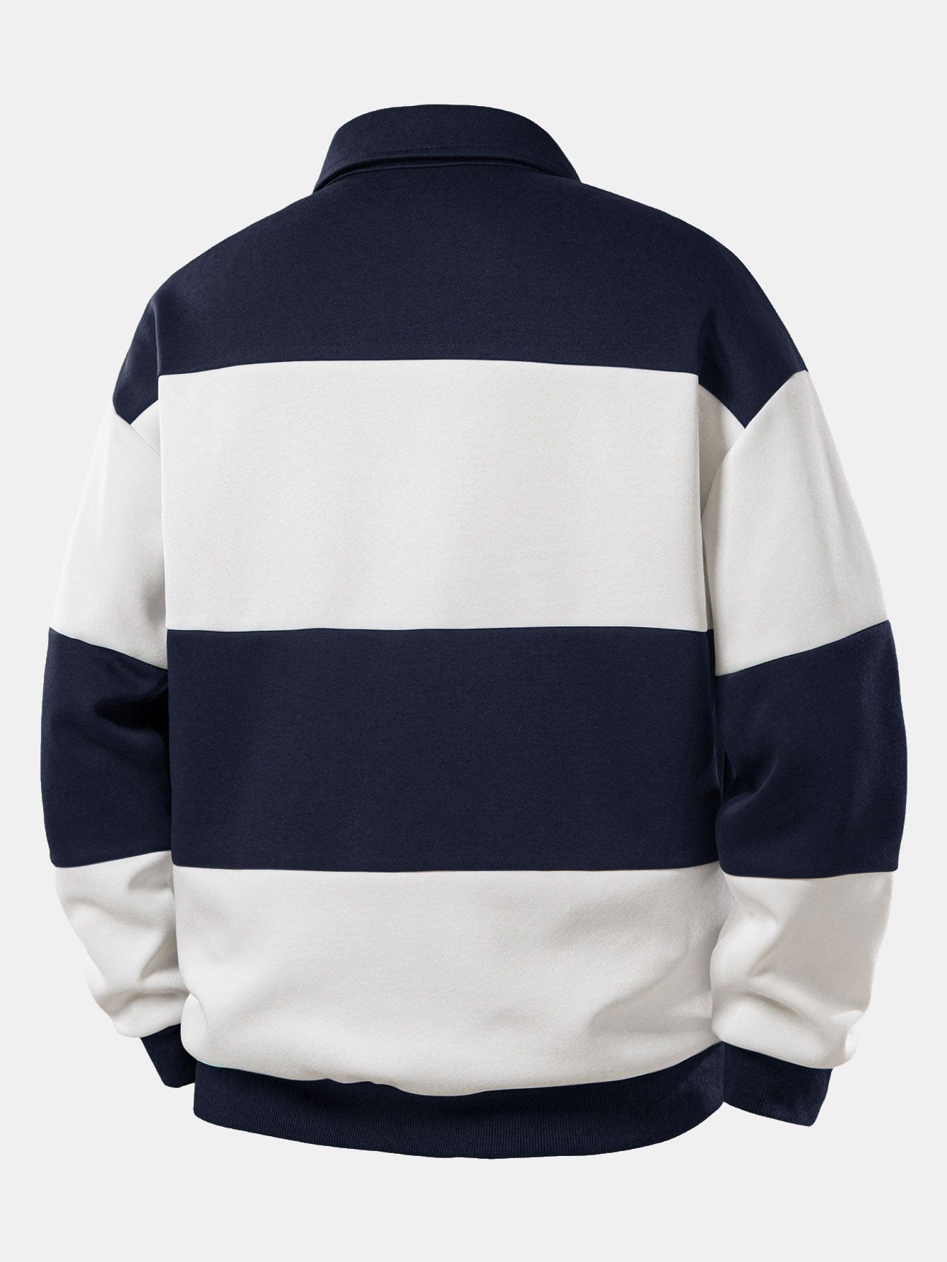 Velira Sweatshirts Relaksuotas Los Andželo spaudos spalvų blokas polo džemperis