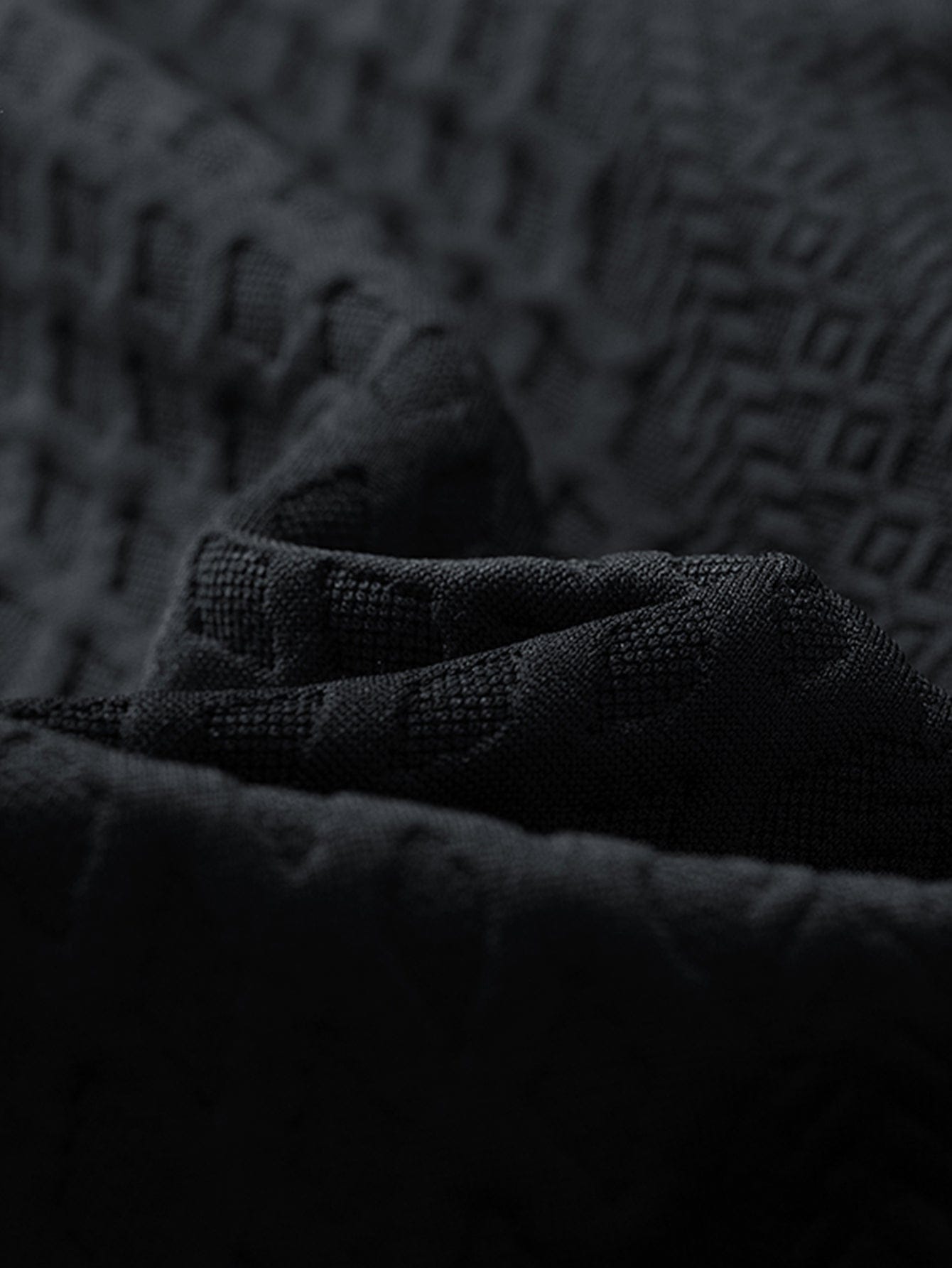Velira Sweatshirts Relax Fit Geometrinis Žakardo Crew Neck Megztinis