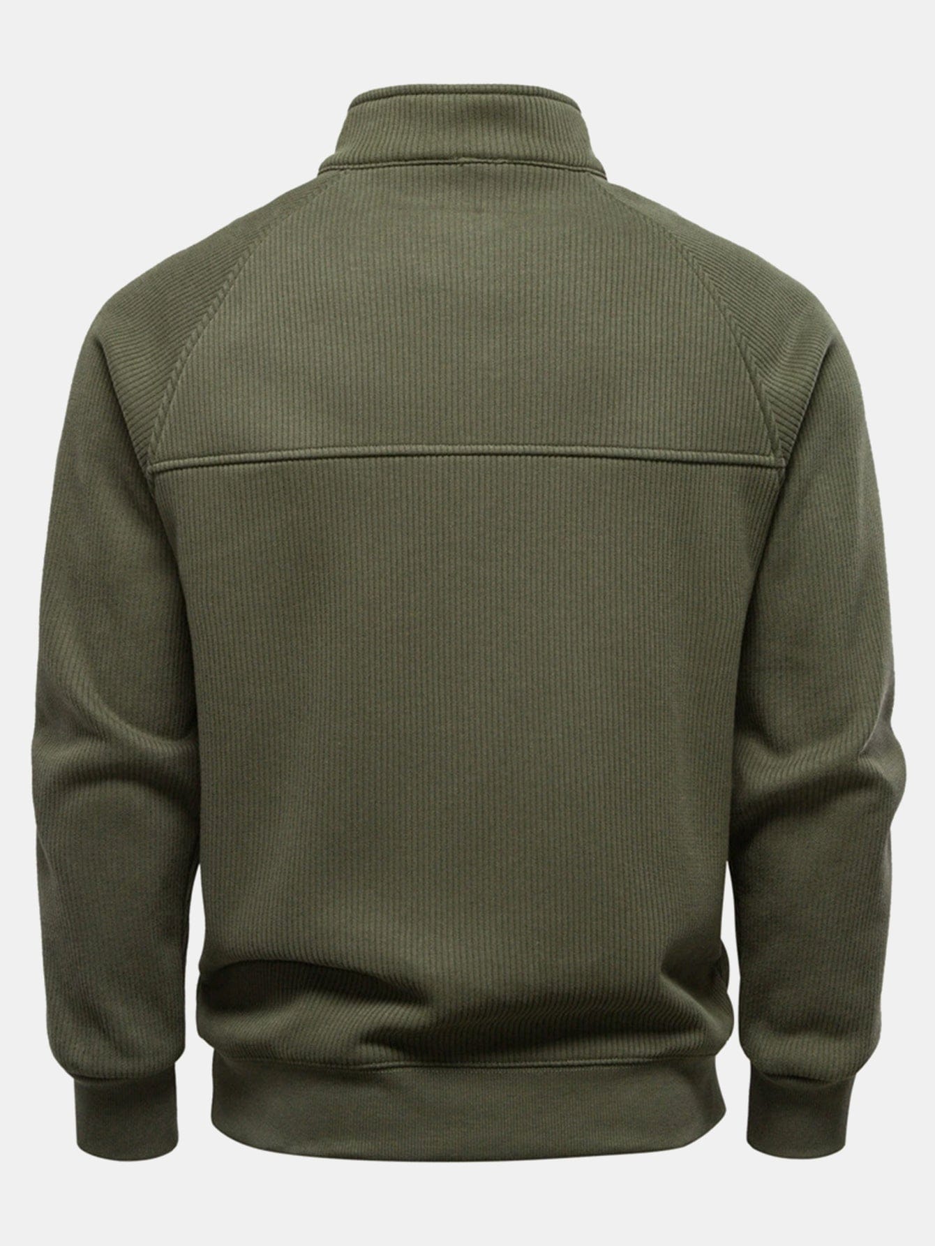 Velira Sweatshirts Ribota Raglano Rankovė Ketvirčio Užtrauktukas Svetimas