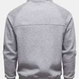 Velira Sweatshirts Ribota Raglano Rankovė Ketvirčio Užtrauktukas Svetimas