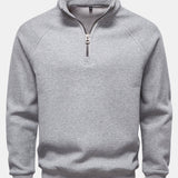 Velira Sweatshirts sidabrinė / S Ribota Raglano Rankovė Ketvirčio Užtrauktukas Svetimas