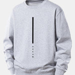 Velira Sweatshirts Sidabrinė / XS Svajonių Dryžuotas Spausdinimas Laisvas Fit Palaidinukė