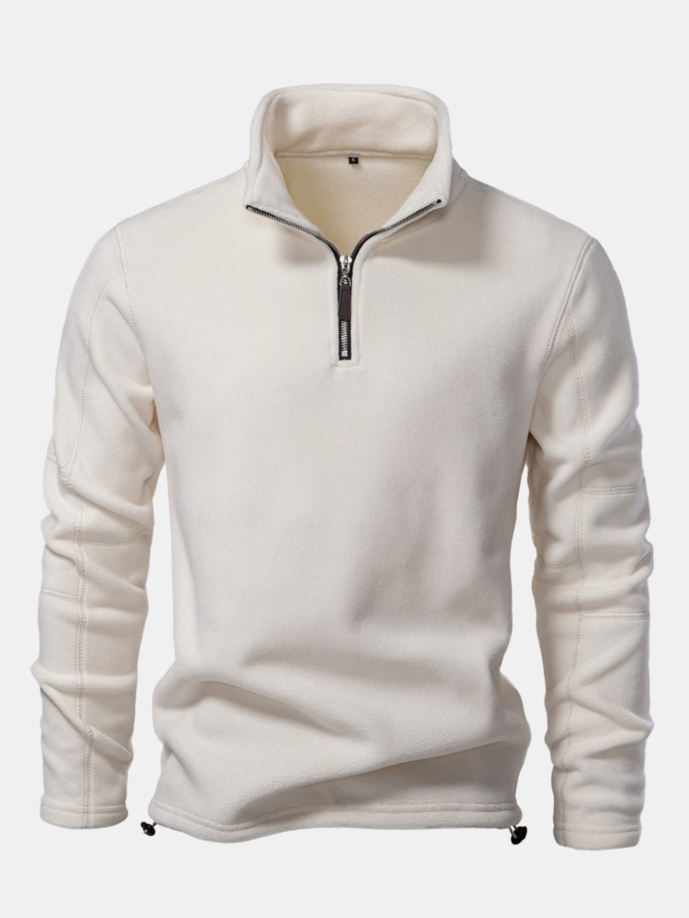 Velira Sweatshirts smėlinė / S Poliarinio Fleece Ketvirčio Užtrauktuko Megztinis