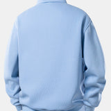 Velira Sweatshirts Solidus polo apykaklės megztinis