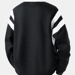 Velira Sweatshirts Spalvotas Bloko Užtrauktuko Polo Džemperis