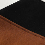 Velira Sweatshirts Spalvų blokas Crewneck megztinis