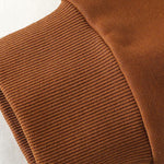 Velira Sweatshirts Spalvų blokas Crewneck megztinis