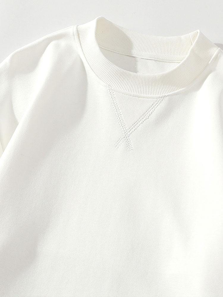 Velira Sweatshirts Spalvų blokas Crewneck megztinis