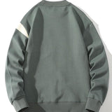 Velira Sweatshirts Spalvų Bloko Palaidinė Su Kišene