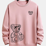 Velira Sweatshirts šviesiai rožinė / S Meškos Pėdsakų Laisvalaikio Fit Džemperis
