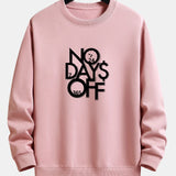 Velira Sweatshirts šviesiai rožinė / XS Be poilsio dienų spausdinta laisva fit džemperis