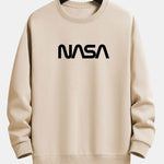 Velira Sweatshirts šviesiai ruda / S NASA Print Relax Fit Sweatshirt