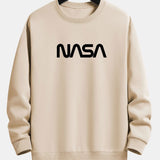 Velira Sweatshirts šviesiai ruda / S NASA Print Relax Fit Sweatshirt