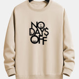 Velira Sweatshirts šviesiai ruda / XS Be poilsio dienų spausdinta laisva fit džemperis