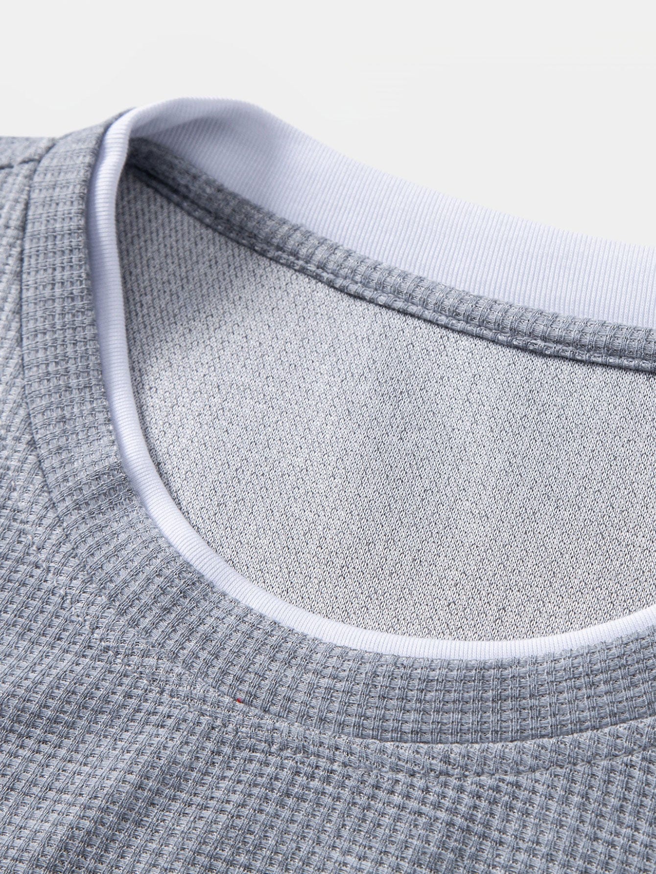 Velira Sweatshirts Šypsenėlių veido spauda 2 in 1 ilgomis rankovėmis vaflinis marškinėliai