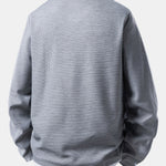Velira Sweatshirts Šypsenėlių veido spauda 2 in 1 ilgomis rankovėmis vaflinis marškinėliai