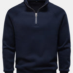 Velira Sweatshirts tamsiai mėlyna / S Ribota Raglano Rankovė Ketvirčio Užtrauktukas Svetimas