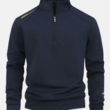 Velira Sweatshirts tamsiai mėlyna / XS Ketvirčio užtrauktuko džemperis