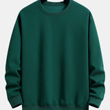 Velira Sweatshirts tamsiai žalia / XS Pagrindinė Atsipalaidavusi Fit Mikina