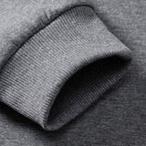 Velira Sweatshirts Vyrų Print Teddy Fleece Pamušalu Kaklo Megztinis