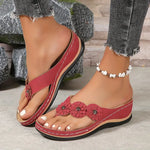 Velira Women Sandals Raudona / 5 (EU36) Luna Comfort - Ortopediniai sandalai
