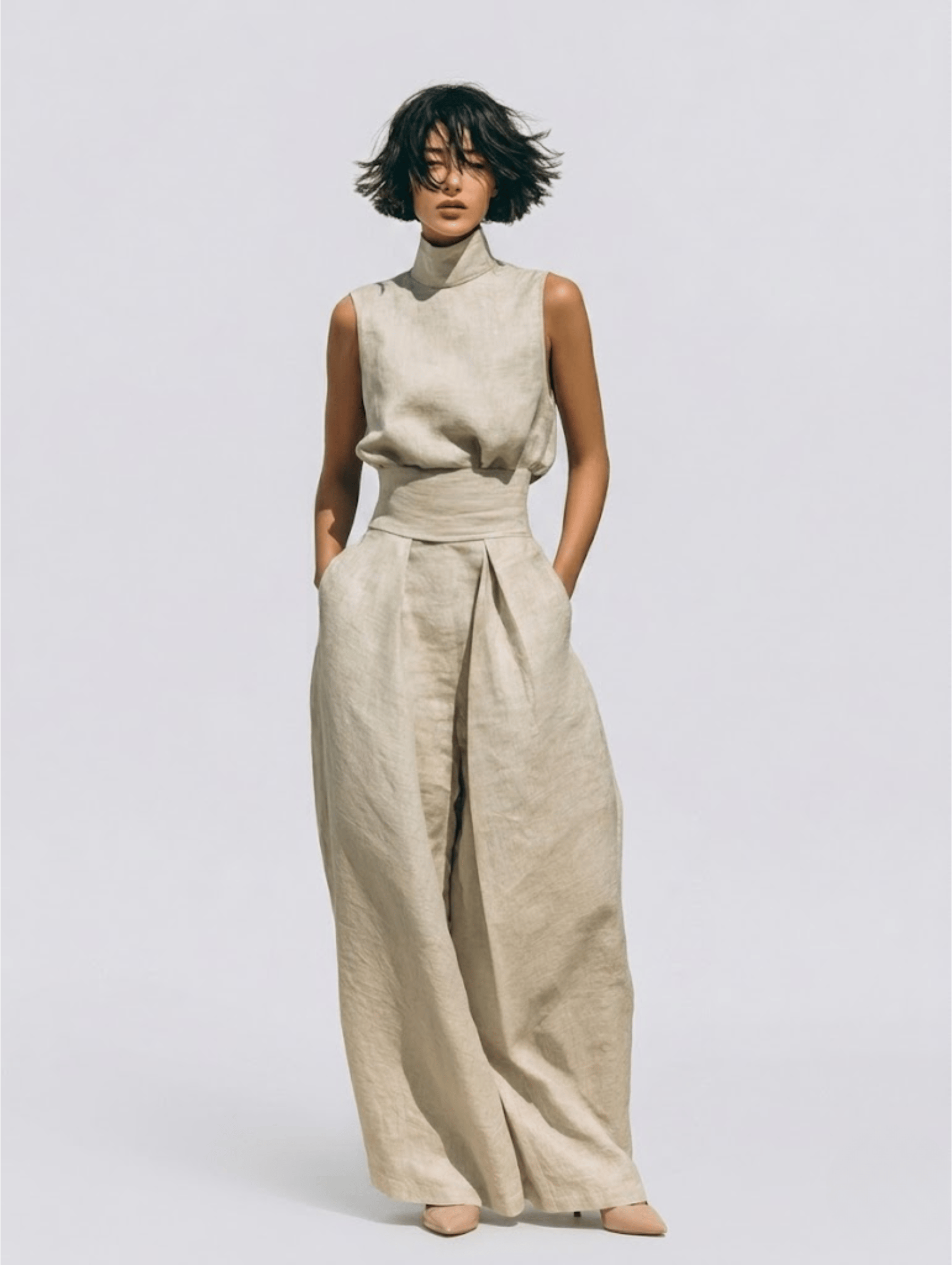 Velira women sets Marios lininis laisvalaikio rinkinys moterims