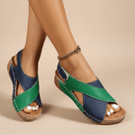 Velira Žalia ir Mėlyna / 5 (36EU) Celia - Ergonomiški sandalai
